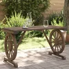 Image de vidaXL - Tuintafel - 115x55x65 - cm - massief - vurenhout
