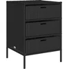 Image de vidaXL - Tuinkast - 55x59x80 - cm - poly - rattan - zwart
