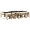 Image de vidaXL - 13-delige - Tuinset - met - kussens - poly - rattan - beige