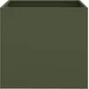 Image de vidaXL - Plantenbak - 42x40x39 - cm - staal - olijfgroen