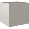 Image de vidaXL - Plantenbak - 42x40x39 - cm - roestvrij - staal - zilverkleurig