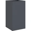 Image de vidaXL - Plantenbak - 42x38x75 - cm - staal - antracietkleurig
