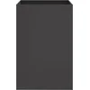 Image de vidaXL - Plantenbak - 52x48x75 - cm - staal - zwart