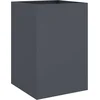 Image de vidaXL - Plantenbak - 52x48x75 - cm - staal - antracietkleurig