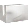 Image de vidaXL - Plantenbak - 62x40x39 - cm - roestvrij - staal - zilverkleurig