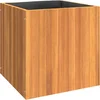 Image de vidaXL - Plantenbak - 45x45x45 - cm - massief - acaciahout
