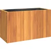 Image de vidaXL - Plantenbak - 59x27,5x35 - cm - massief - acaciahout