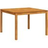 Image de vidaXL - Tuintafel - 110x110x75 - cm - massief - acaciahout