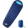 Image de vidaXL - Slaapzak - mummie - voor - volwassenen - camping - 3 - seizoenen