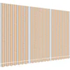 Image de vidaXL - Vervangingsdoek - voor - luifel - 5x3 - m - polyester - oranje - en - blauw