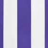 Image de vidaXL - Vervangingsdoek - voor - luifelrok - gestreept - 400 - cm - blauw - en - wit