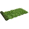 Image de vidaXL - Balkonscherm - met - groene - bladeren - 200x75 - cm