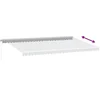 Image de vidaXL - Luifel - handmatig - uittrekbaar - 600x300 - cm - antraciet - en - wit
