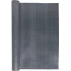 Image de vidaXL - Balkonscherm - 600x80 - cm - poly - rattan - antracietkleurig