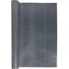 Image de vidaXL Balkonscherm 600x100 cm poly rattan antracietkleurig