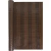 Image de vidaXL - Balkonscherm - 600x90 - cm - poly - rattan - bruin - en - zwart