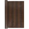 Image de vidaXL - Balkonscherm - 1000x80 - cm - poly - rattan - bruin - en - zwart