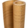 Image de vidaXL - Balkonscherm - 600x90 - cm - poly - rattan - lichtbruin