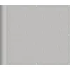 Image de vidaXL - Balkonscherm - 90x500 - cm - 100% - oxford - polyester - lichtgrijs