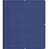 Image de vidaXL - Balkonscherm - 120x800 - cm - 100% - oxford - polyester - blauw