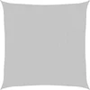 Image de vidaXL - Zonnezeil - 2,5x2,5 - m - 100% - polyester - oxford - lichtgrijs