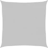 Image de vidaXL - Zonnezeil - 3,6x3,6 - m - 100% - polyester - oxford - lichtgrijs
