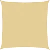 Image de vidaXL - Zonnezeil - 3,6x3,6 - m - 100% - polyester - oxford - zandkleurig