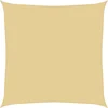 Image de vidaXL - Zonnezeil - 4x4 - m - 100% - polyester - oxford - zandkleurig