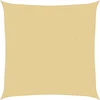 Image de vidaXL - Zonnezeil - 5x5 - m - 100% - polyester - oxford - zandkleurig