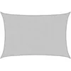 Image de vidaXL - Zonnezeil - 4,5x3,5 - m - 100% - polyester - oxford - lichtgrijs