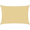 Image de vidaXL - Zonnezeil - 5x4 - m - 100% - polyester - oxford - zandkleurig