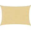 Image de vidaXL - Zonnezeil - 6x4 - m - 100% - polyester - oxford - zandkleurig