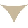 Image de vidaXL - Zonnezeil - 7x5x5 - m - 100% - polyester - oxford - beige