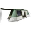 Image de vidaXL - Tunneltent - 4-persoons - waterdicht - groen