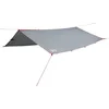 Image de vidaXL - Kampeerluifel - waterdicht - 500x294 - cm - grijs - en - oranje