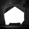 Image de vidaXL - Koepeltent - 4-persoons - waterdicht - verduisterend - stof - wit