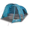 Image de vidaXL - Kampeertent - 6-persoons - waterdicht - blauw