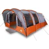 Image de vidaXL - Tunneltent - 8-persoons - waterdicht - grijs