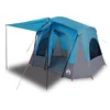 Image de vidaXL - Tent - 5-persoons - waterdicht - blauw