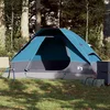 Image de vidaXL - Koepeltent - 2-persoons - waterdicht - blauw