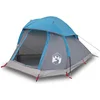 Image de vidaXL - Koepeltent - 1-persoons - waterdicht - blauw