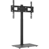 Image de vidaXL - Tv-standaard - hoekmodel - 1-laags - voor - 32-65 - inch - zwart