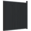 Image de vidaXL - Schuttingpaneel - 173x186 - cm - HKC - grijs