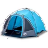 Image de vidaXL - Koepeltent - 3-persoons - snelontgrendeling - blauw