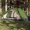 Image de vidaXL - Koepeltent - 3-persoons - snelontgrendeling - groen