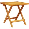 Image de vidaXL - Tuinbijzettafel - 40x40x40 - cm - massief - acaciahout