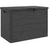 Image de vidaXL - Kussenbox - 77,5x44,5x53 - cm - polypropeen - antracietkleurig