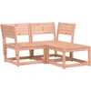 Image de vidaXL - 3-delige - Loungeset - massief - douglashout