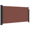 Image de vidaXL - Windscherm - uittrekbaar - 100x300 - cm - bruin