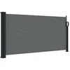 Image de vidaXL - Uitschuifbaar - zijluifel - antraciet - 100x300 - cm